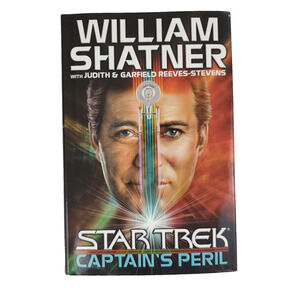 Captains Peril by William Shatner and Judith Reeves-Stevens (2002, Hardcover)